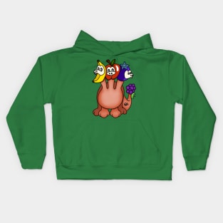 Fruit Dinosaur Kids Hoodie